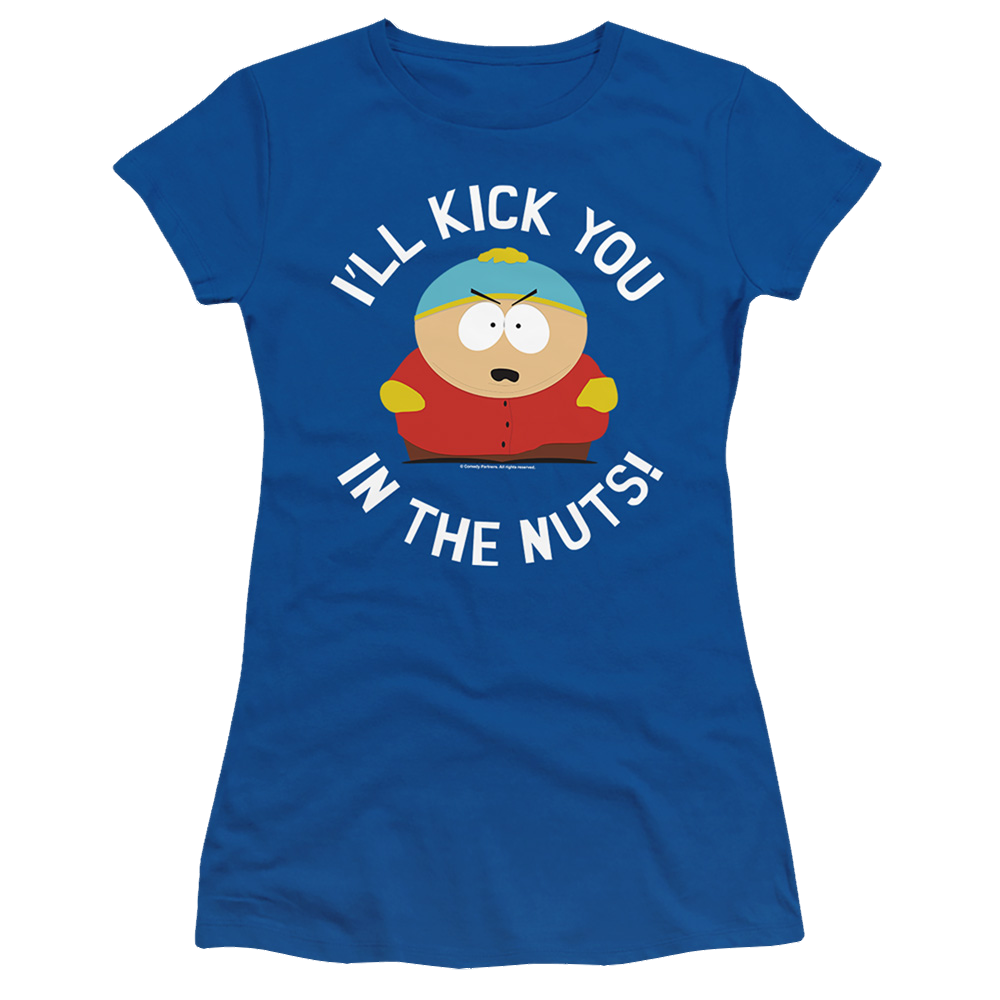 South Park Kick You In The Nuts - Juniors T-Shirt Juniors T-Shirt South Park