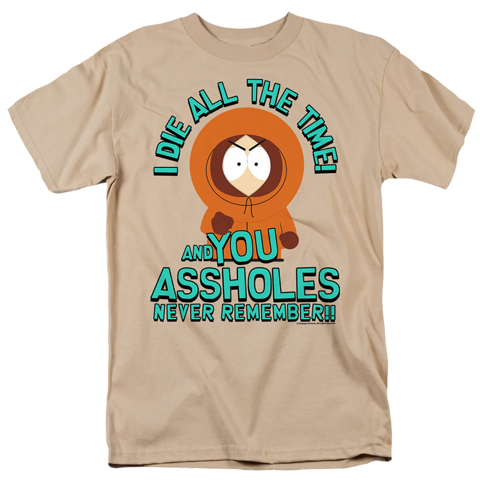 South Park You Assholes Never - Men's Regular Fit T-Shirt Men's Regular Fit T-Shirt South Park