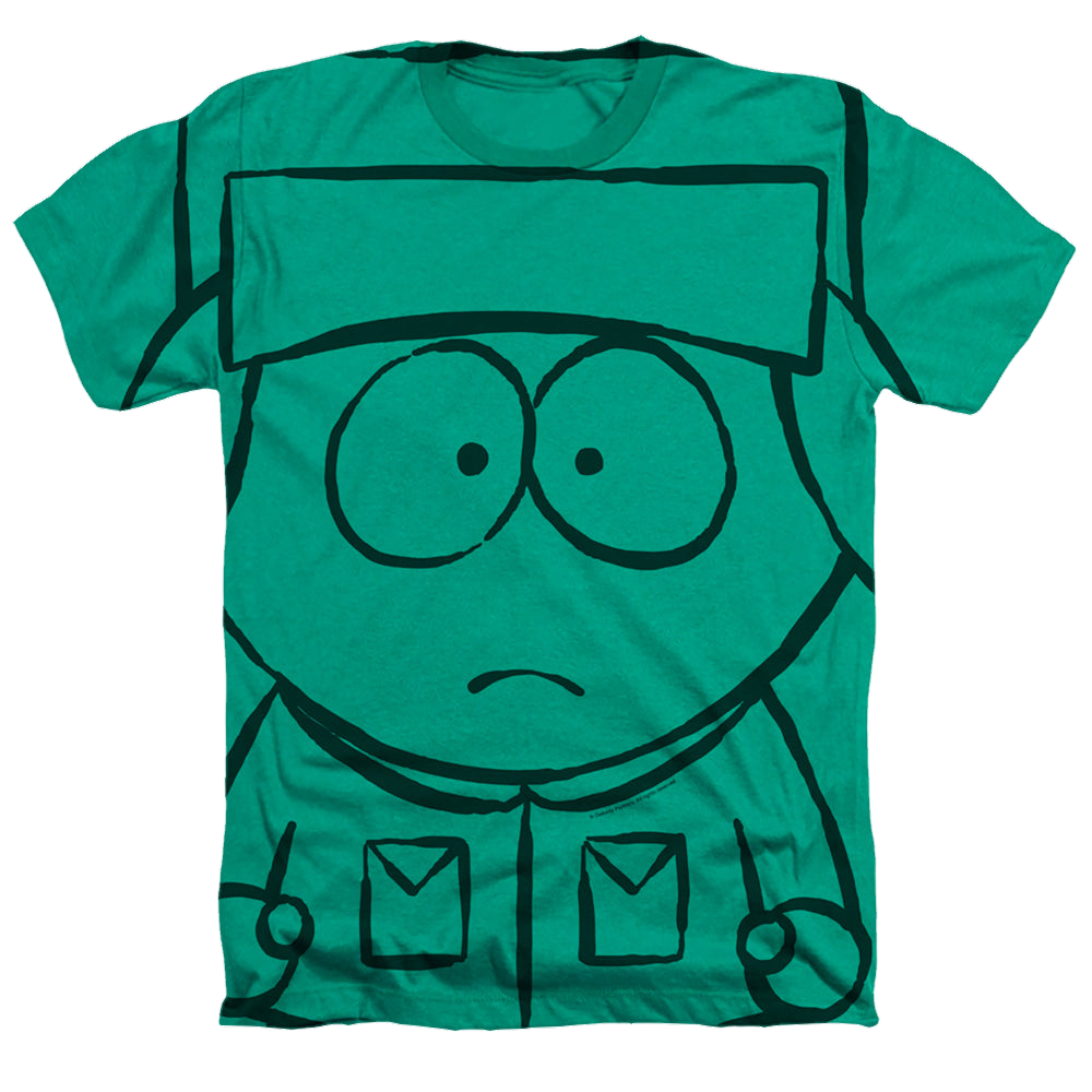 South Park Kyle - Men's All-Over Heather T-Shirt Men's All-Over Heather T-Shirt South Park