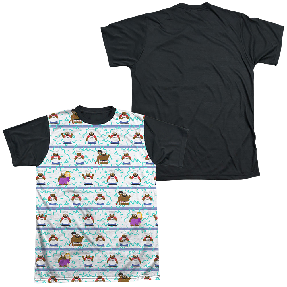 South Park Chef Vibing - Men's Black Back T-Shirt Men's Black Back T-Shirt South Park