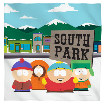 South Park Boys And Sign bandana