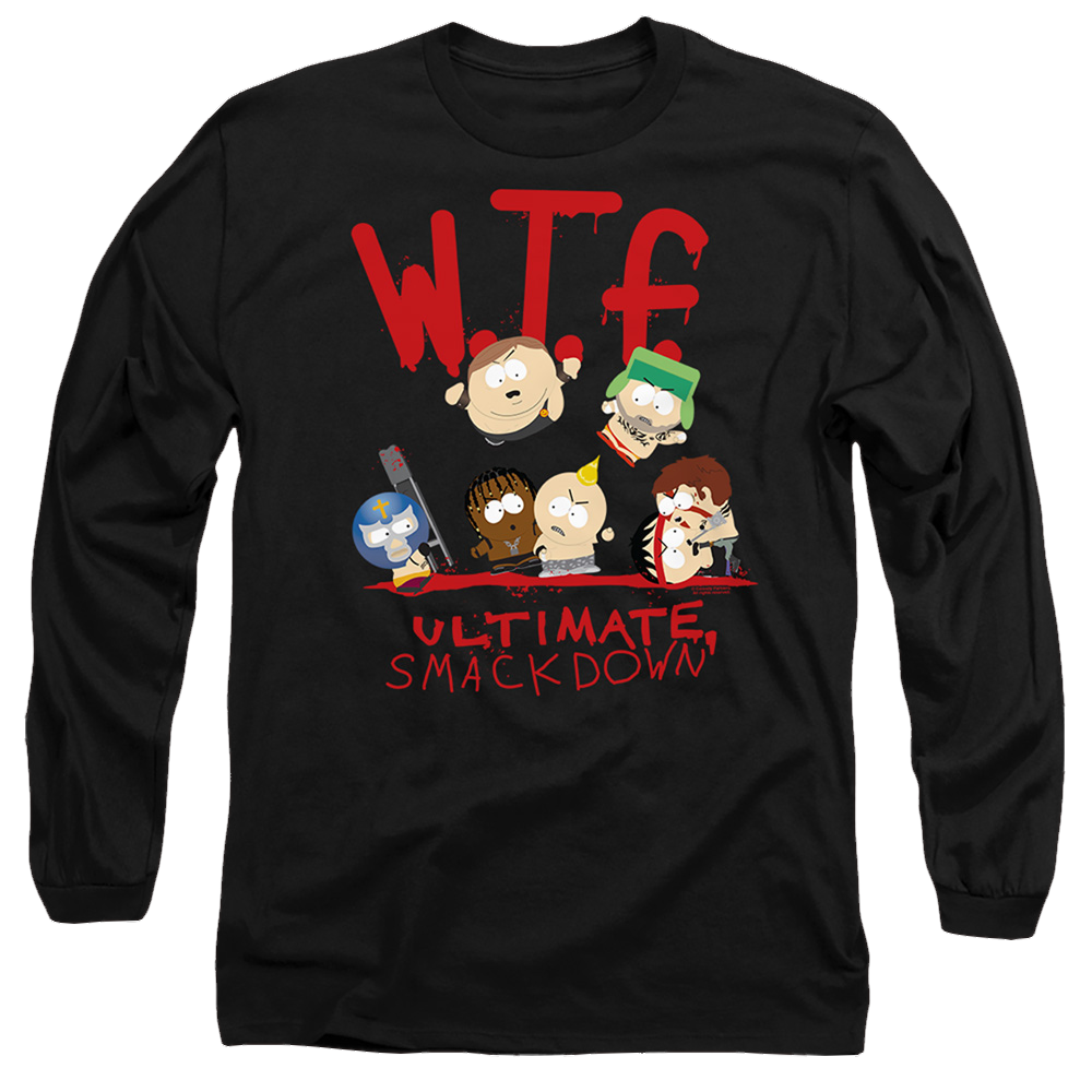 South Park Wtf Ultimate Smackdown - Men's Long Sleeve T-Shirt Men's Long Sleeve T-Shirt South Park