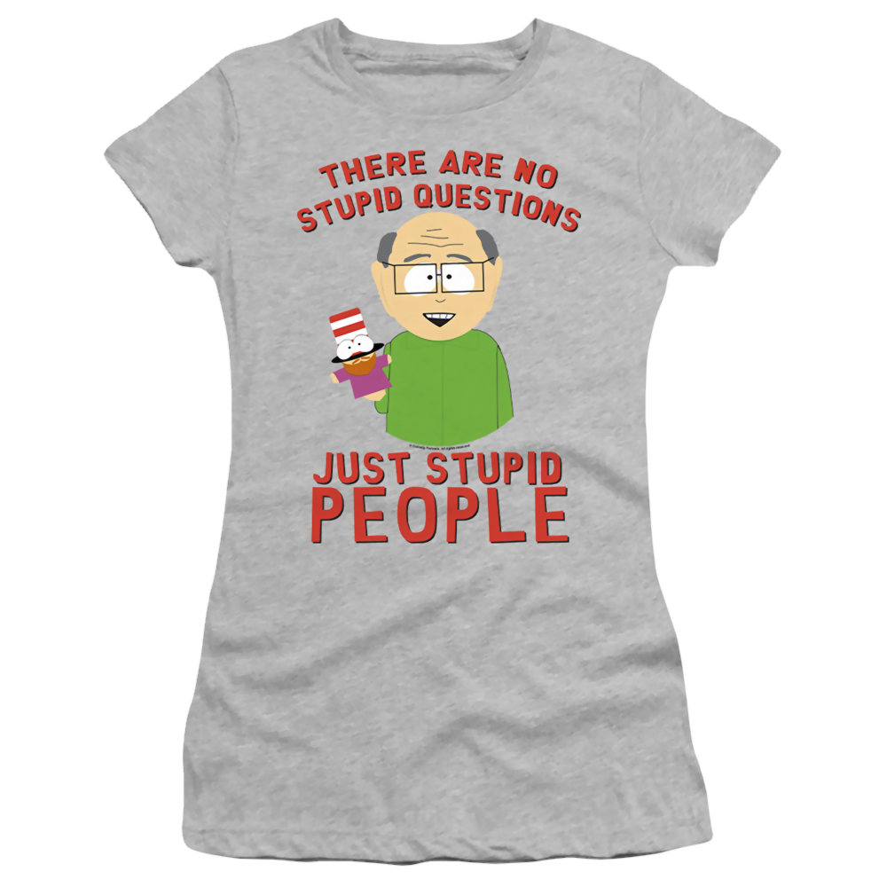 South Park No Stupid Questions - Juniors T-Shirt Juniors T-Shirt South Park