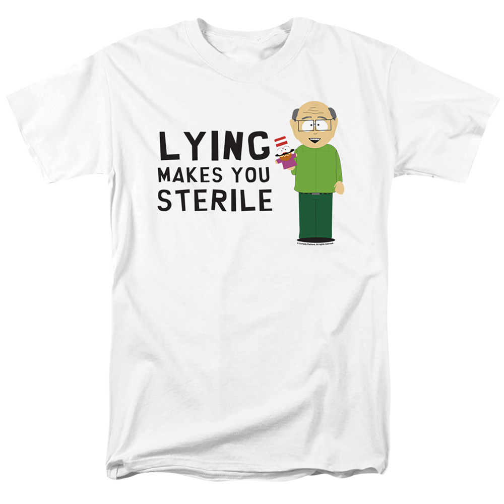 South Park Lying Makes You Sterile - Men's Regular Fit T-Shirt Men's Regular Fit T-Shirt South Park