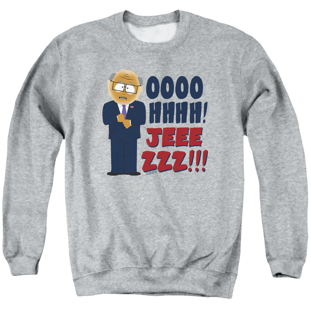 South Park Oh Jeez - Men's Crewneck Sweatshirt Men's Crewneck Sweatshirt South Park