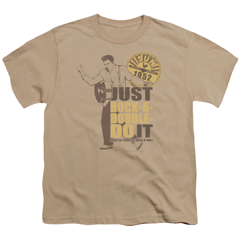 Elvis Presley Rock A Doodle Elvis - Youth T-Shirt Youth T-Shirt (Ages 8-12) Elvis Presley