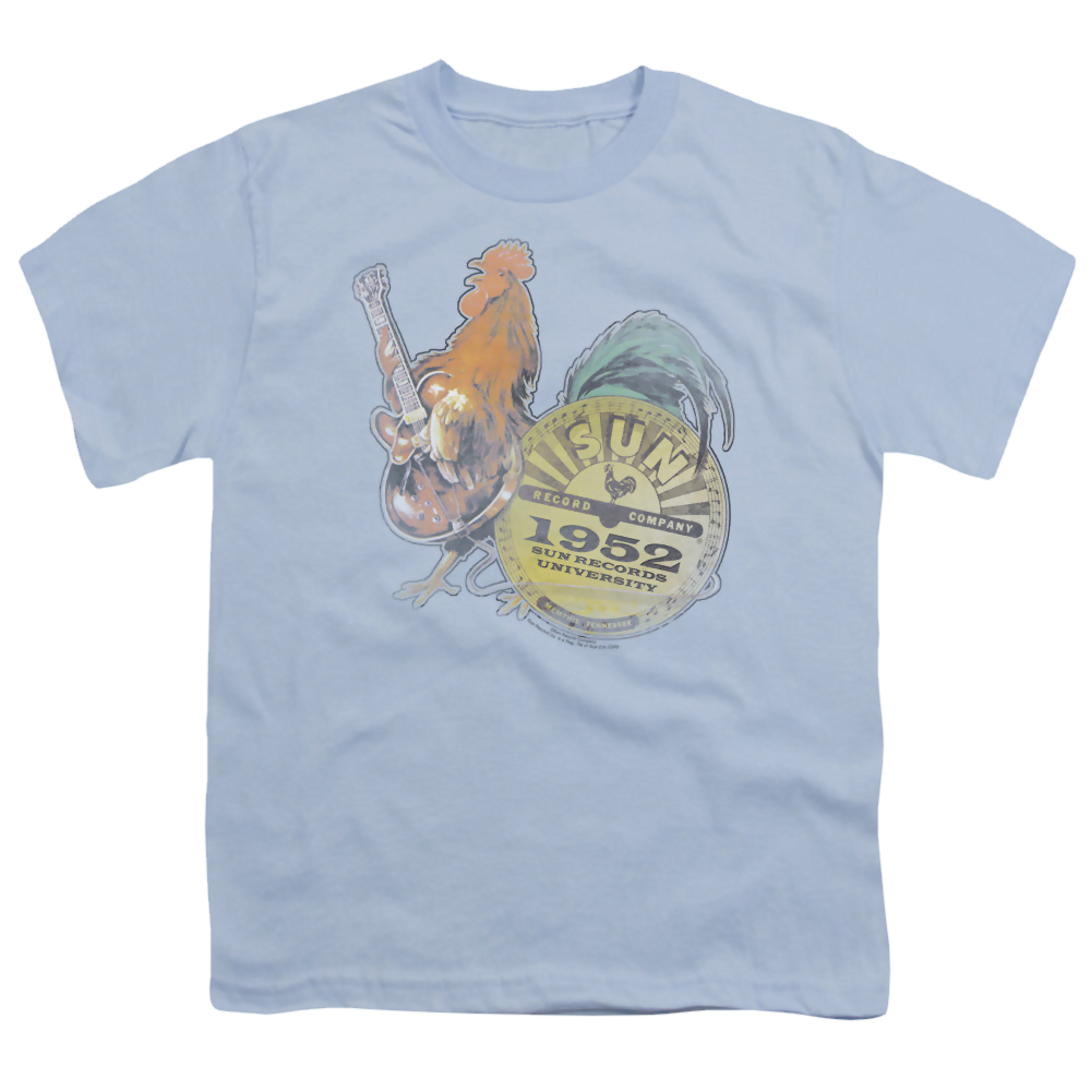 Sun Records Rockin Rooster - Youth T-Shirt Youth T-Shirt (Ages 8-12) Sun Records