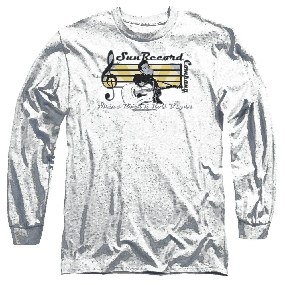 Elvis Presley Sun Record Company - Men's Long Sleeve T-Shirt Men's Long Sleeve T-Shirt Elvis Presley