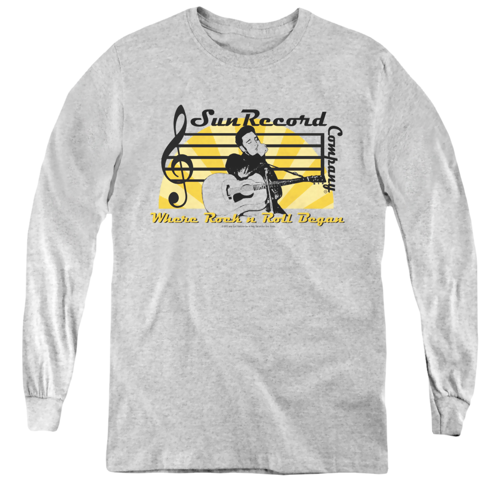 Elvis Presley Sun Record Company - Youth Long Sleeve T-Shirt Youth Long Sleeve T-Shirt Elvis Presley