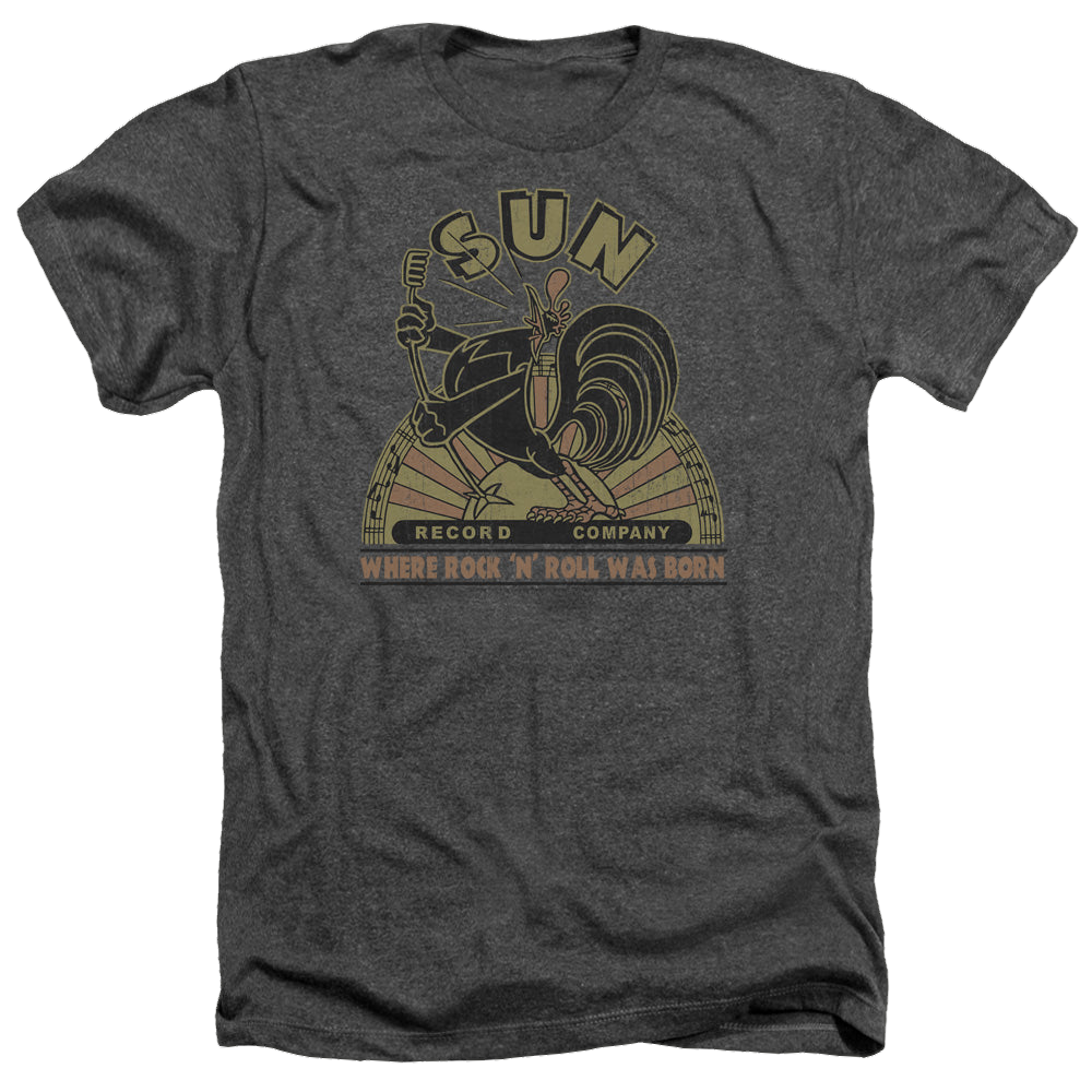 Sun Records Sun Rooster - Men's Heather T-Shirt Men's Heather T-Shirt Sun Records