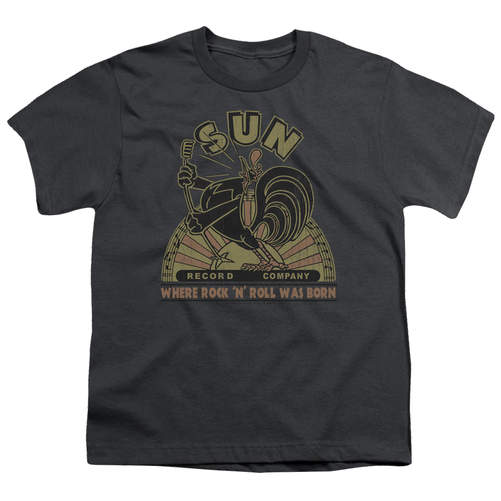 Sun Records Sun Rooster - Youth T-Shirt Youth T-Shirt (Ages 8-12) Sun Records