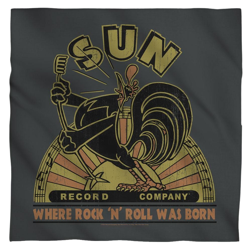 Sun - Sun Rooster Bandana Bandanas Sun Records