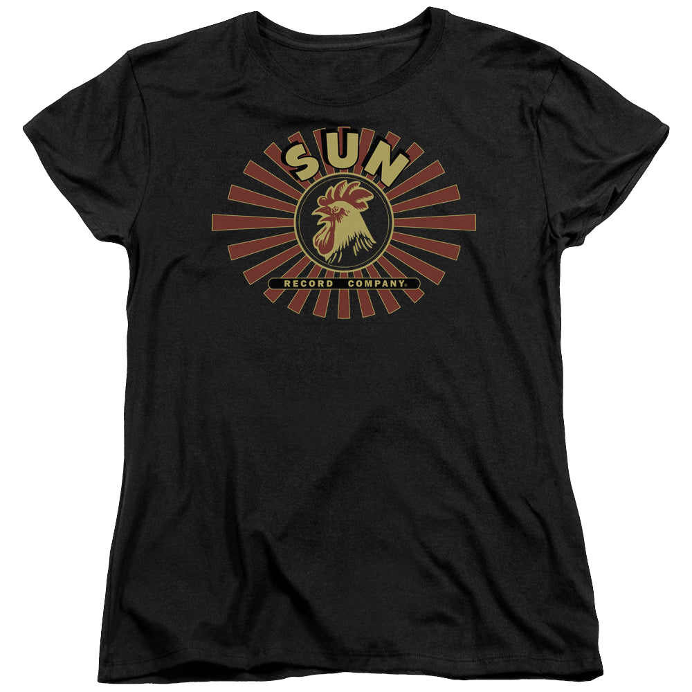 Sun Records Sun Ray Rooster - Women's T-Shirt Women's T-Shirt Sun Records