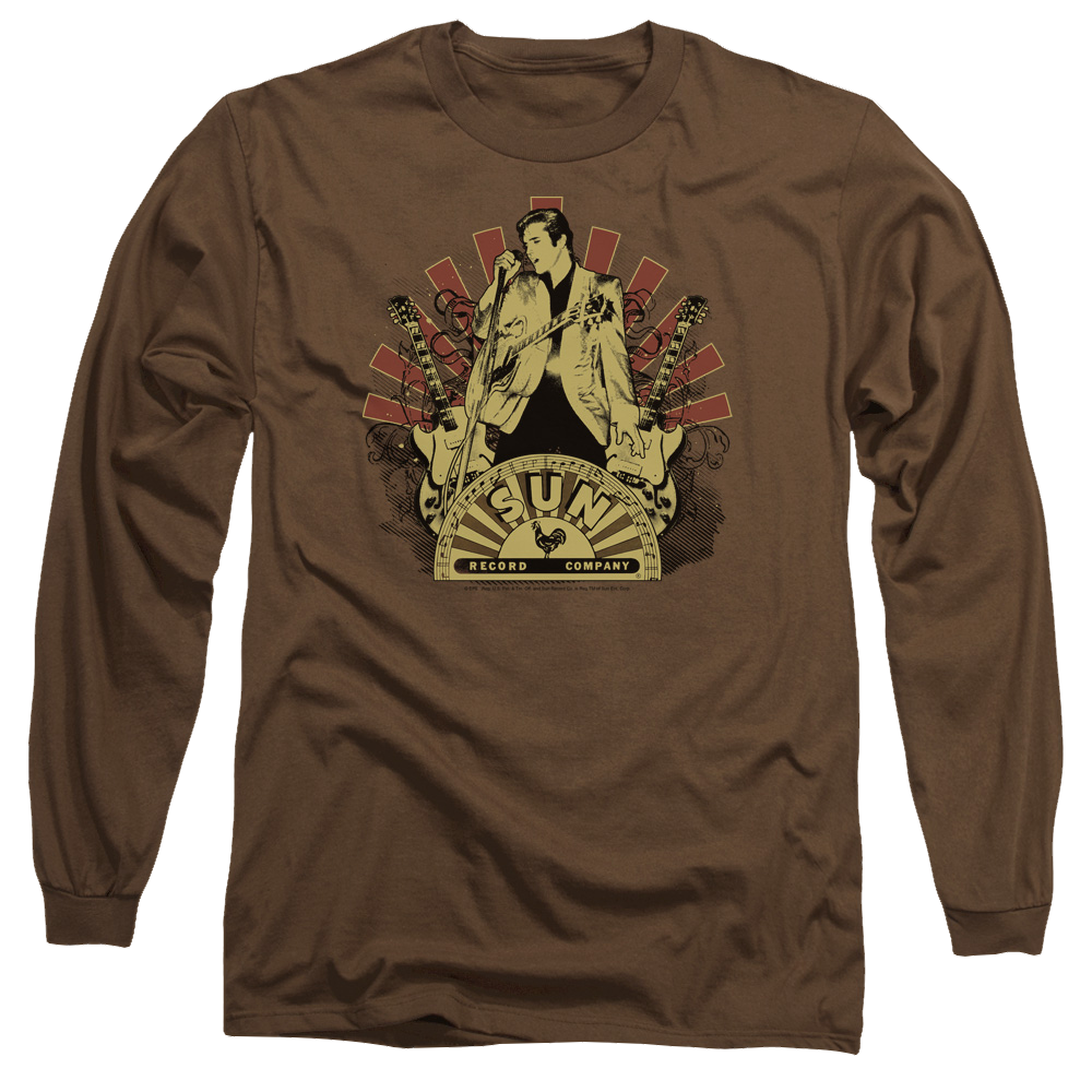 Elvis Presley Elvis Rising - Men's Long Sleeve T-Shirt Men's Long Sleeve T-Shirt Elvis Presley