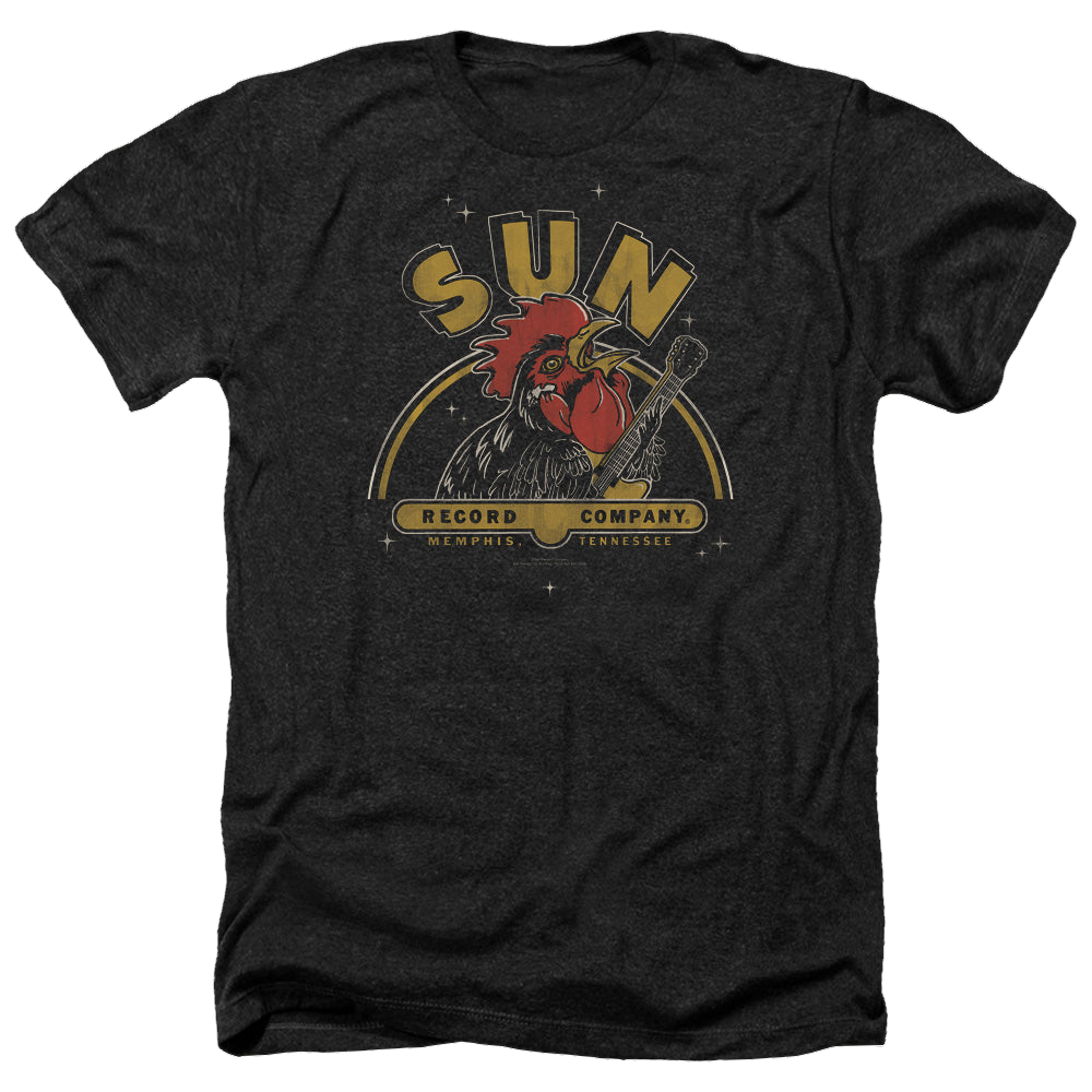 Sun Records Rocking Rooster - Men's Heather T-Shirt Men's Heather T-Shirt Sun Records