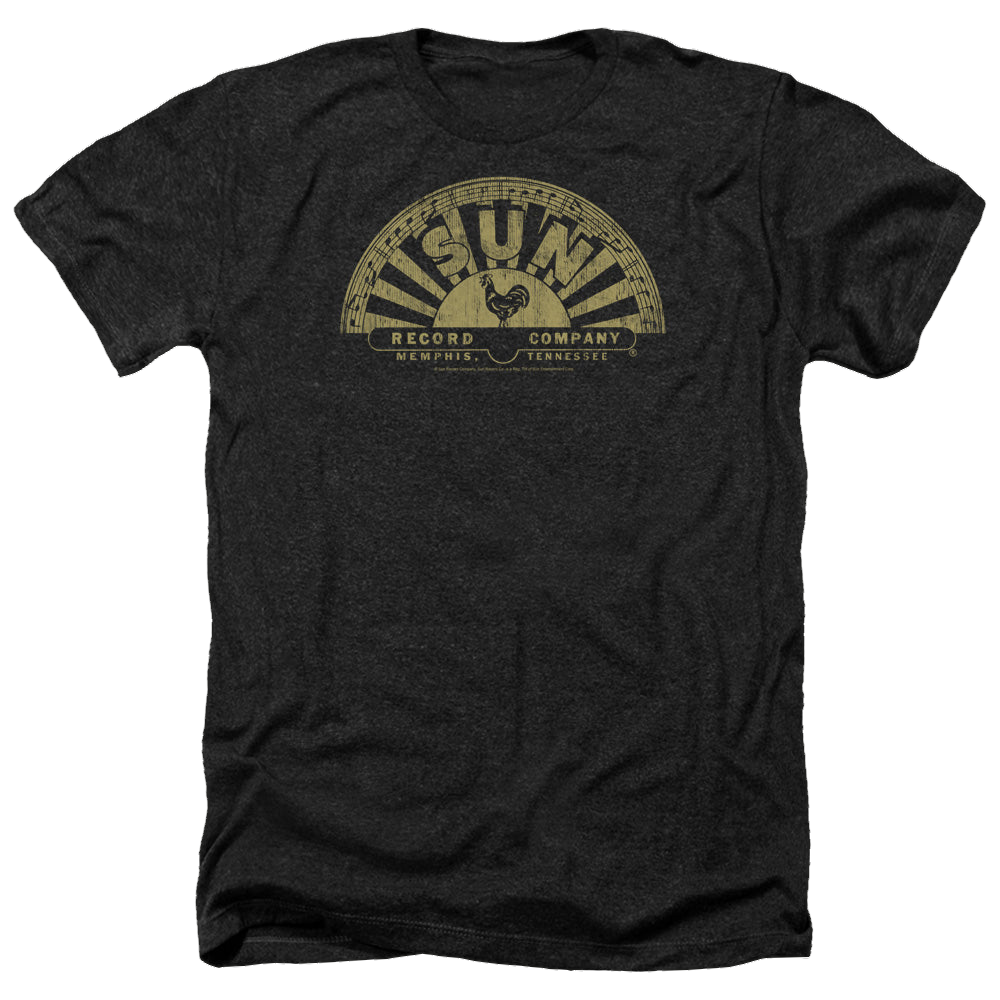 Sun Records Tattered Logo - Men's Heather T-Shirt Men's Heather T-Shirt Sun Records