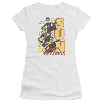 Elvis Presley Tri Elvis - Juniors T-Shirt Juniors T-Shirt Elvis Presley