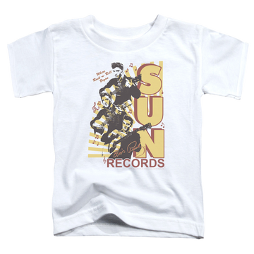 Elvis Presley Tri Elvis - Kid's T-Shirt Kid's T-Shirt (Ages 4-7) Elvis Presley