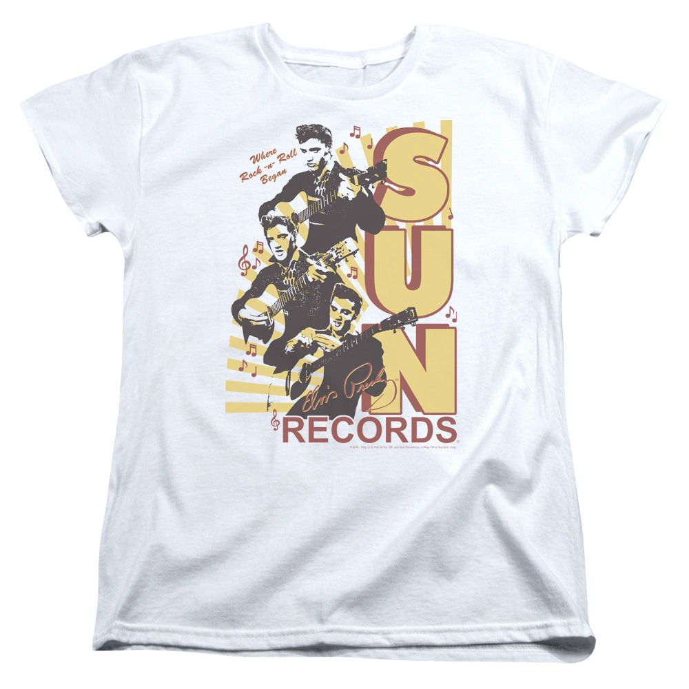 Elvis Presley Tri Elvis - Women's T-Shirt Women's T-Shirt Elvis Presley