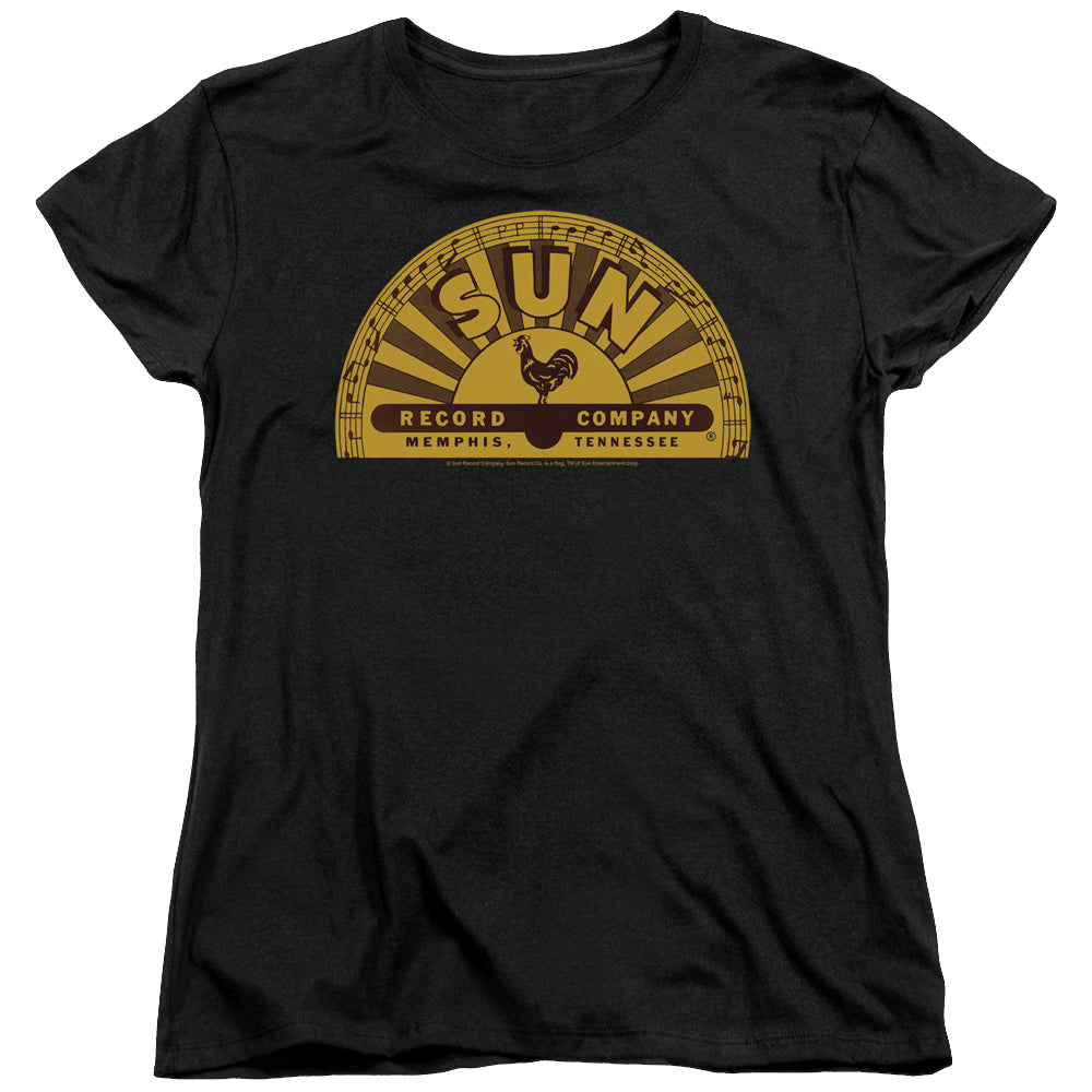 Sun Records Traditional Logo - Women's T-Shirt Women's T-Shirt Sun Records