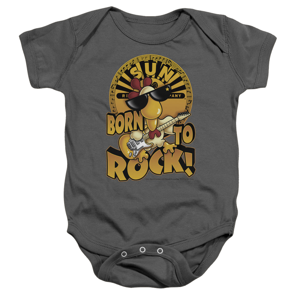 Sun Records Born To Rock - Baby Bodysuit Baby Bodysuit Sun Records