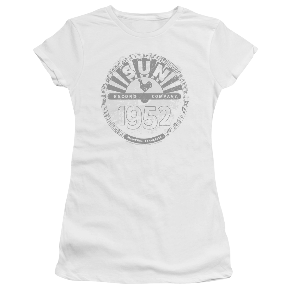 Sun Records Crusty Logo - Juniors T-Shirt Juniors T-Shirt Sun Records