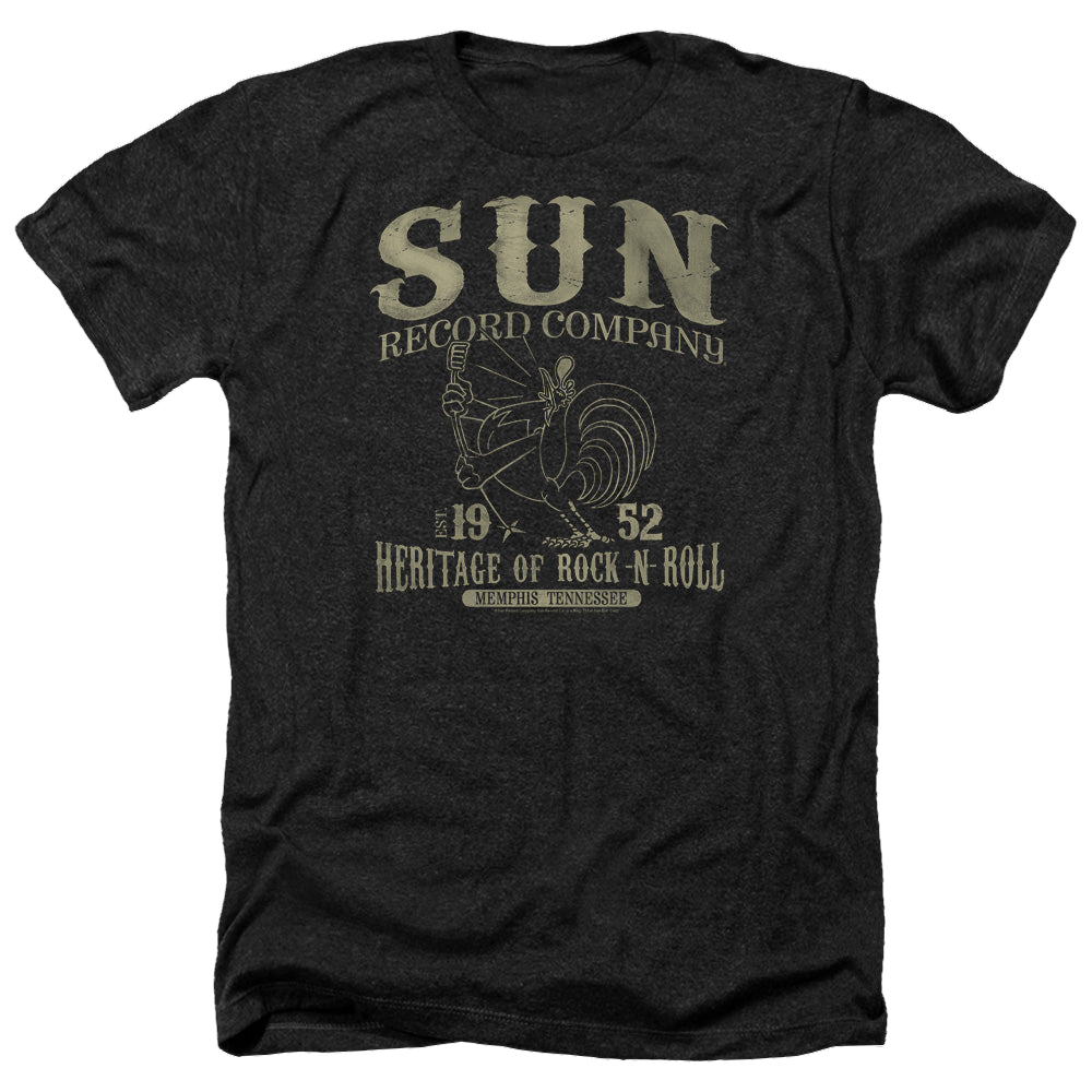 Sun Records Rockabilly Bird - Men's Heather T-Shirt Men's Heather T-Shirt Sun Records