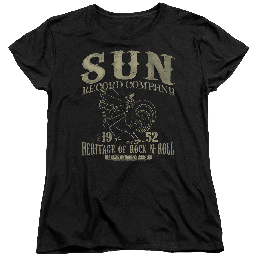 Sun Records Rockabilly Bird - Women's T-Shirt Women's T-Shirt Sun Records
