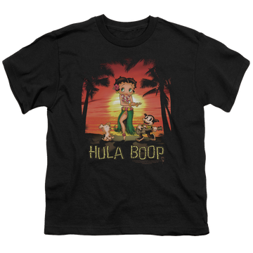Betty Boop Hulaboop - Youth T-Shirt Youth T-Shirt (Ages 8-12) Betty Boop