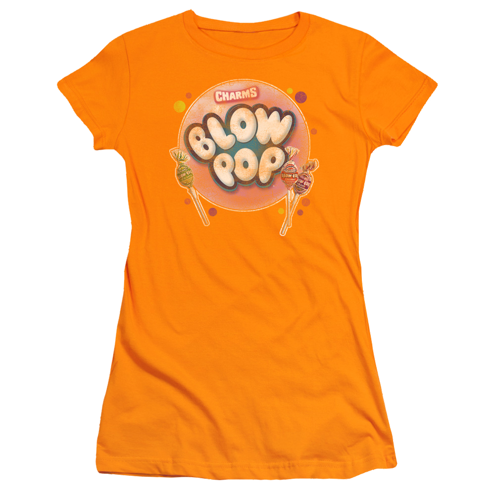 Blow Pop Blow Pop Bubble - Juniors T-Shirt Juniors T-Shirt Blow Pop