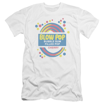 Blow Pop Blow Pop Label - Men's Premium Slim Fit T-Shirt Men's Premium Slim Fit T-Shirt Blow Pop