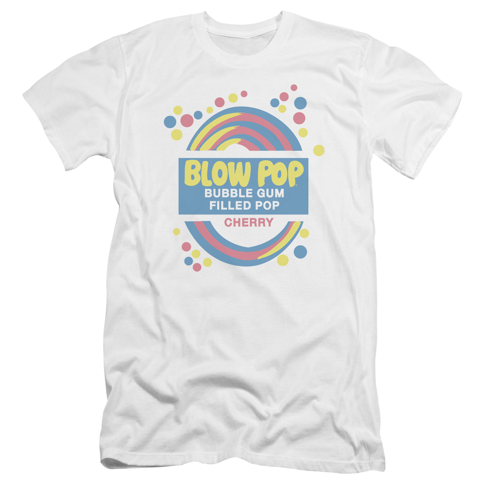 Blow Pop Blow Pop Label - Men's Premium Slim Fit T-Shirt Men's Premium Slim Fit T-Shirt Blow Pop