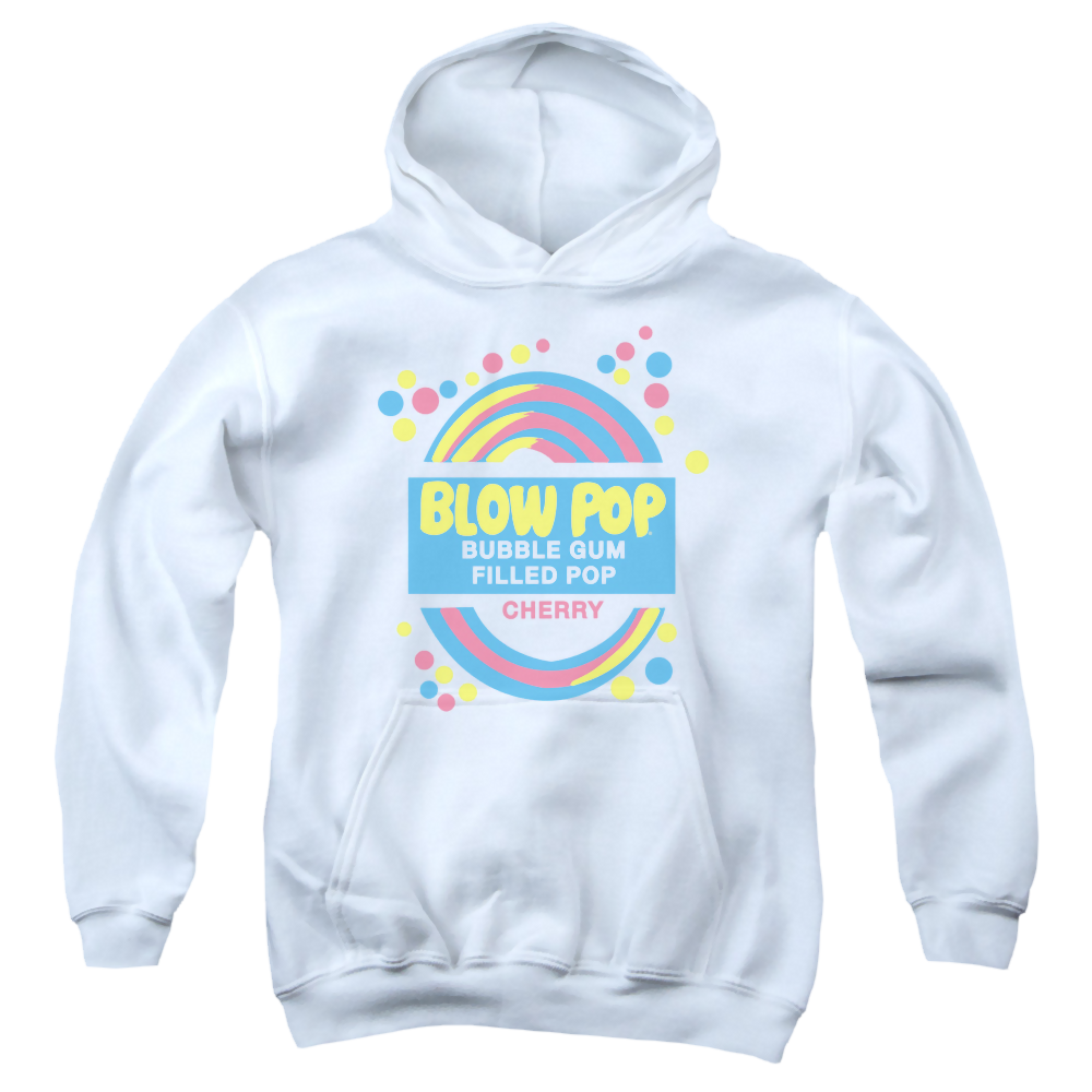 Blow Pop Blow Pop Label - Youth Hoodie Youth Hoodie (Ages 8-12) Blow Pop