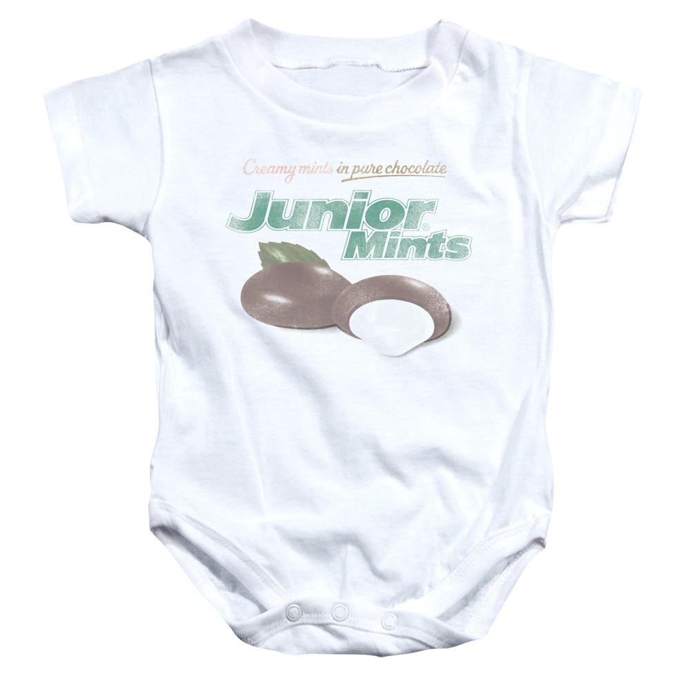 Junior Mints Junior Mints Logo - Baby Bodysuit Baby Bodysuit Junior Mints