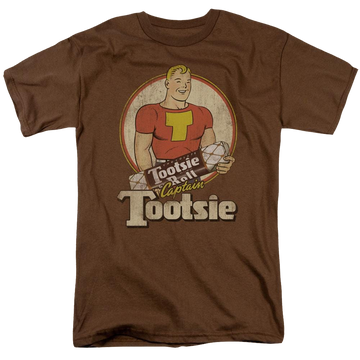 Tootsie Roll Captain Tootsie - Men's Regular Fit T-Shirt Men's Regular Fit T-Shirt Tootsie Roll