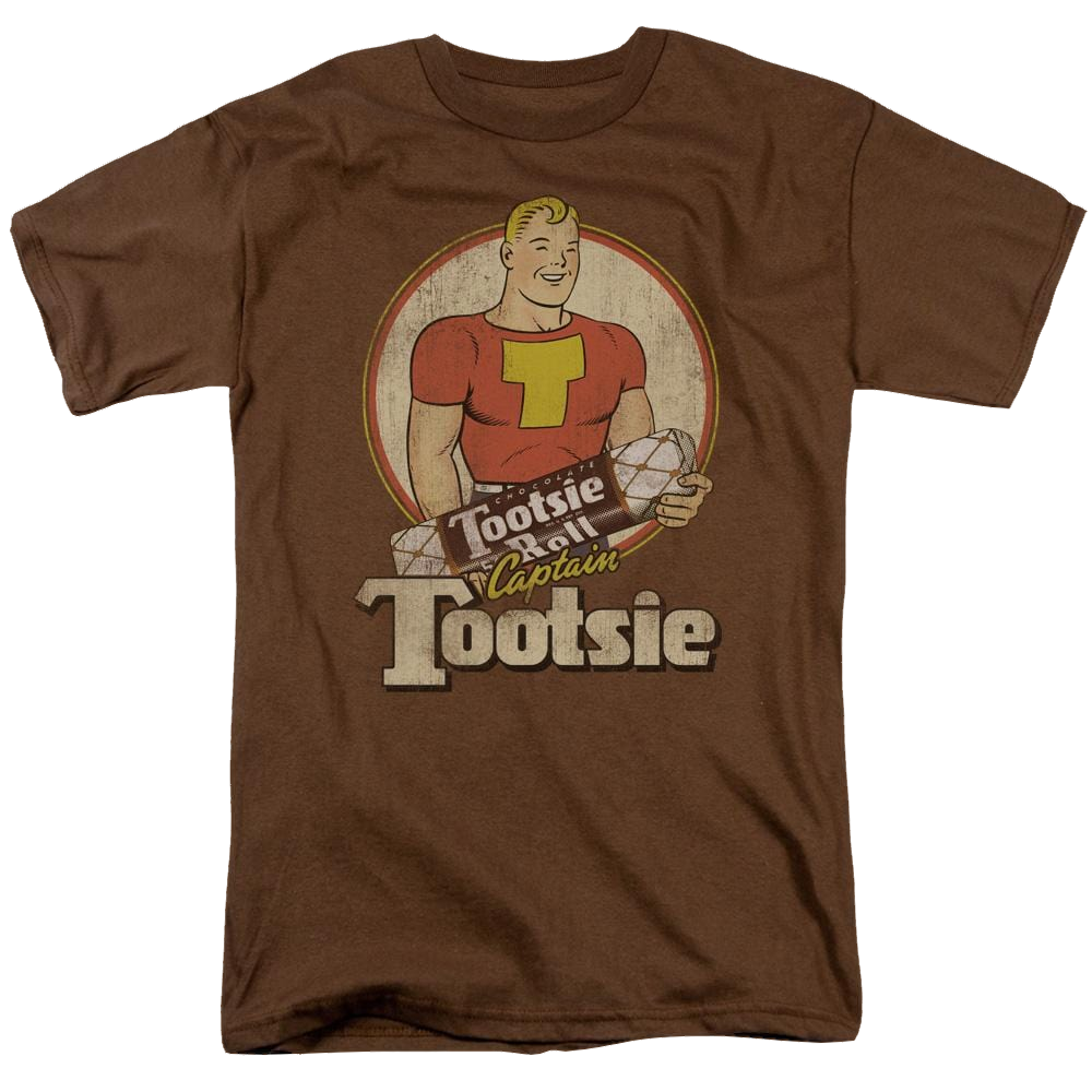 Tootsie Roll Captain Tootsie - Men's Regular Fit T-Shirt Men's Regular Fit T-Shirt Tootsie Roll