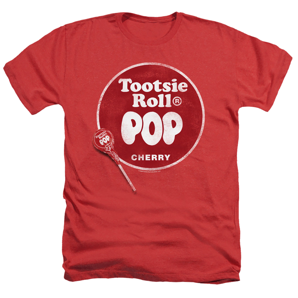 Tootsie Pop Tootsie Roll Pop Logo - Men's Heather T-Shirt Men's Heather T-Shirt Tootsie Roll