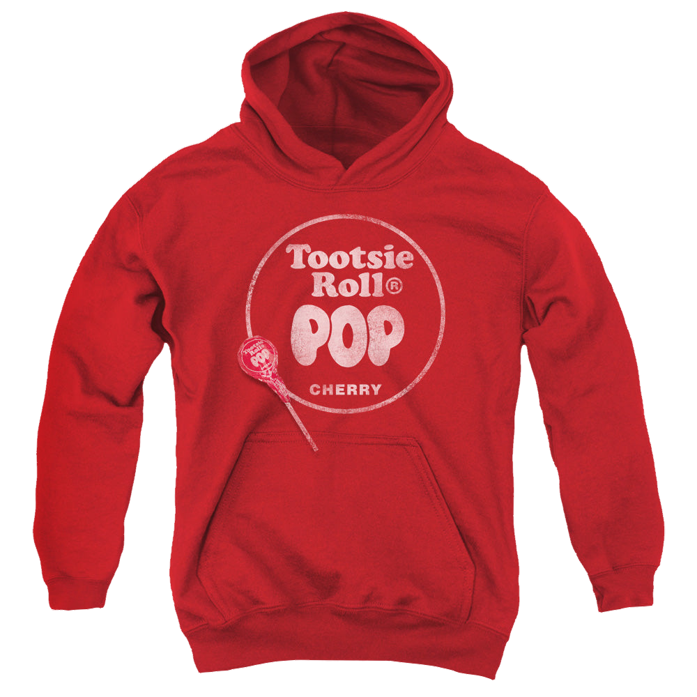 Tootsie Pop Tootsie Roll Pop Logo - Youth Hoodie Youth Hoodie (Ages 8-12) Tootsie Roll
