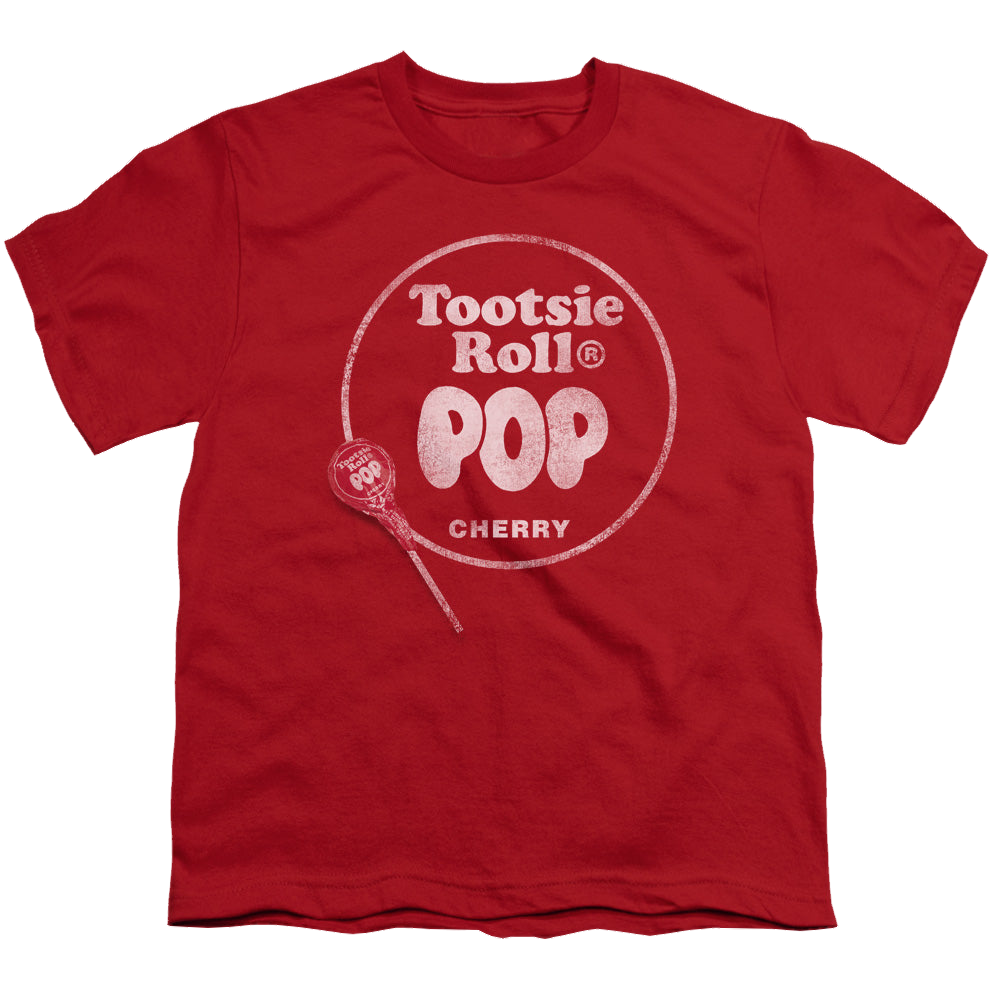 Tootsie Pop Tootsie Roll Pop Logo - Youth T-Shirt Youth T-Shirt (Ages 8-12) Tootsie Roll
