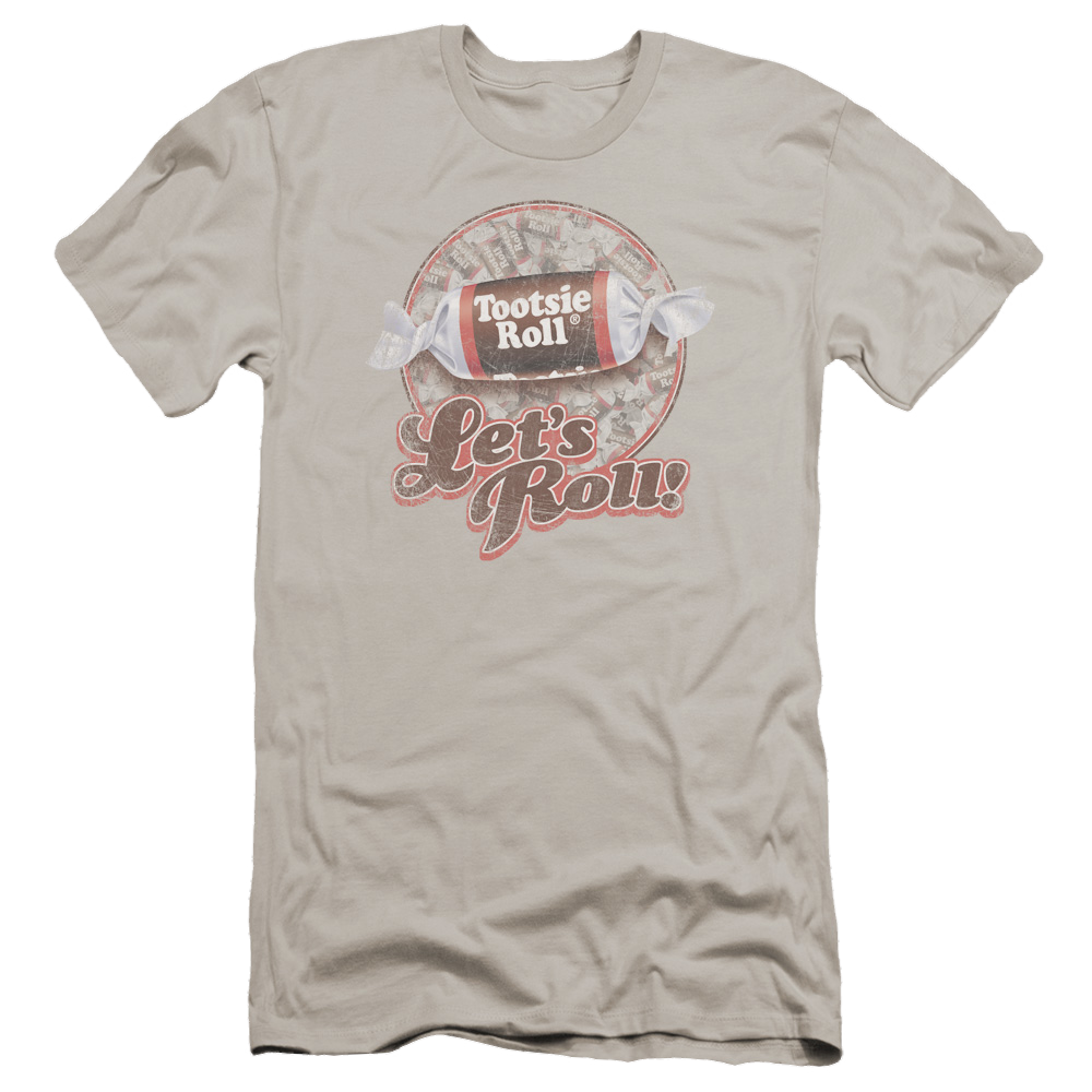Tootsie Roll Lets Roll! - Men's Premium Slim Fit T-Shirt Men's Premium Slim Fit T-Shirt Tootsie Roll
