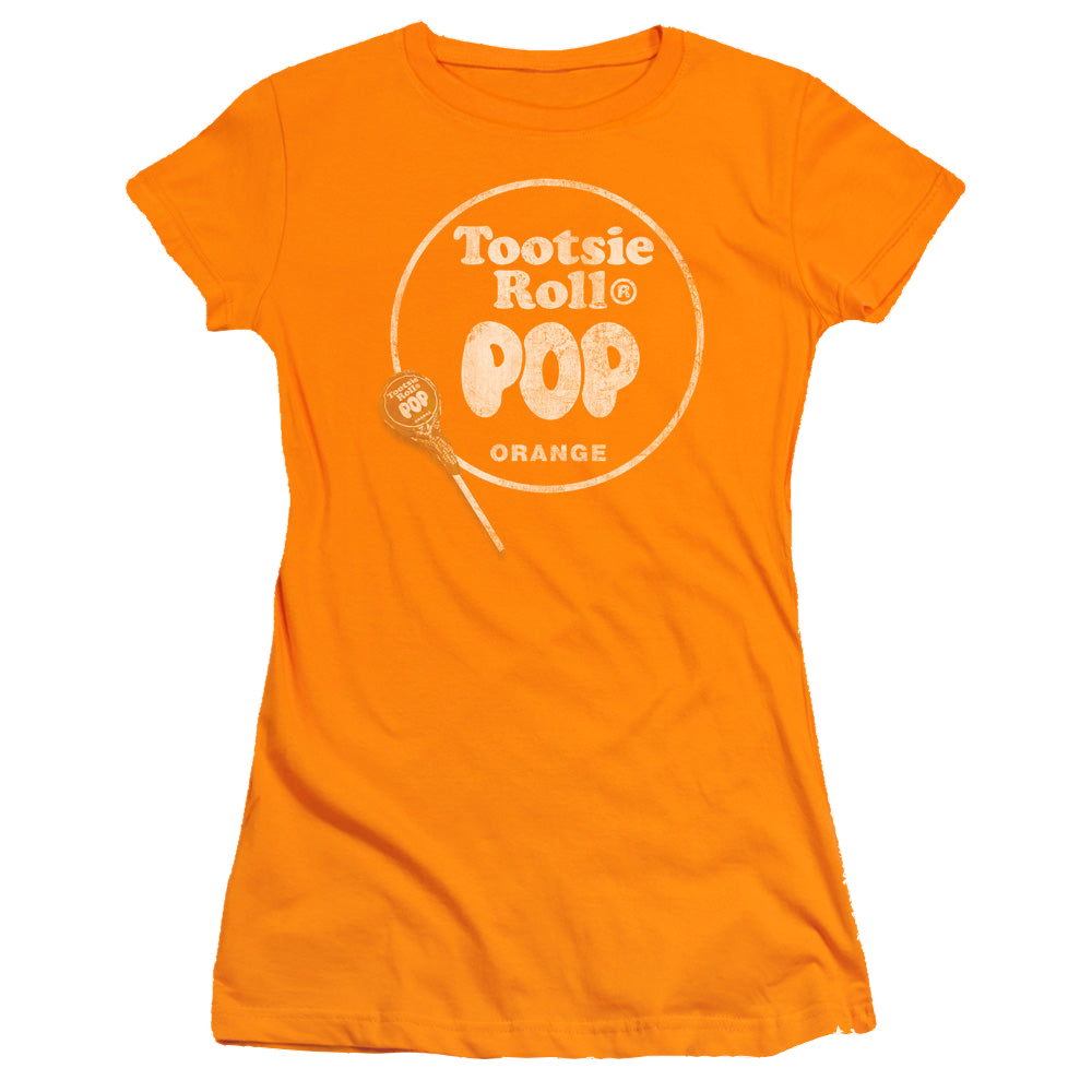 Tootsie Pop Pop Logo - Juniors T-Shirt Juniors T-Shirt Tootsie Roll
