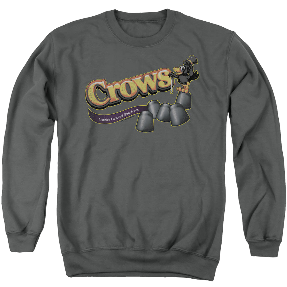 Tootsie Roll Crows - Men's Crewneck Sweatshirt Men's Crewneck Sweatshirt Tootsie Roll