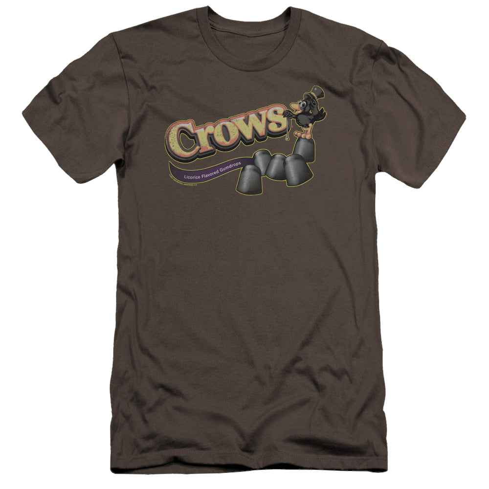 Tootsie Roll Crows - Men's Premium Slim Fit T-Shirt Men's Premium Slim Fit T-Shirt Tootsie Roll