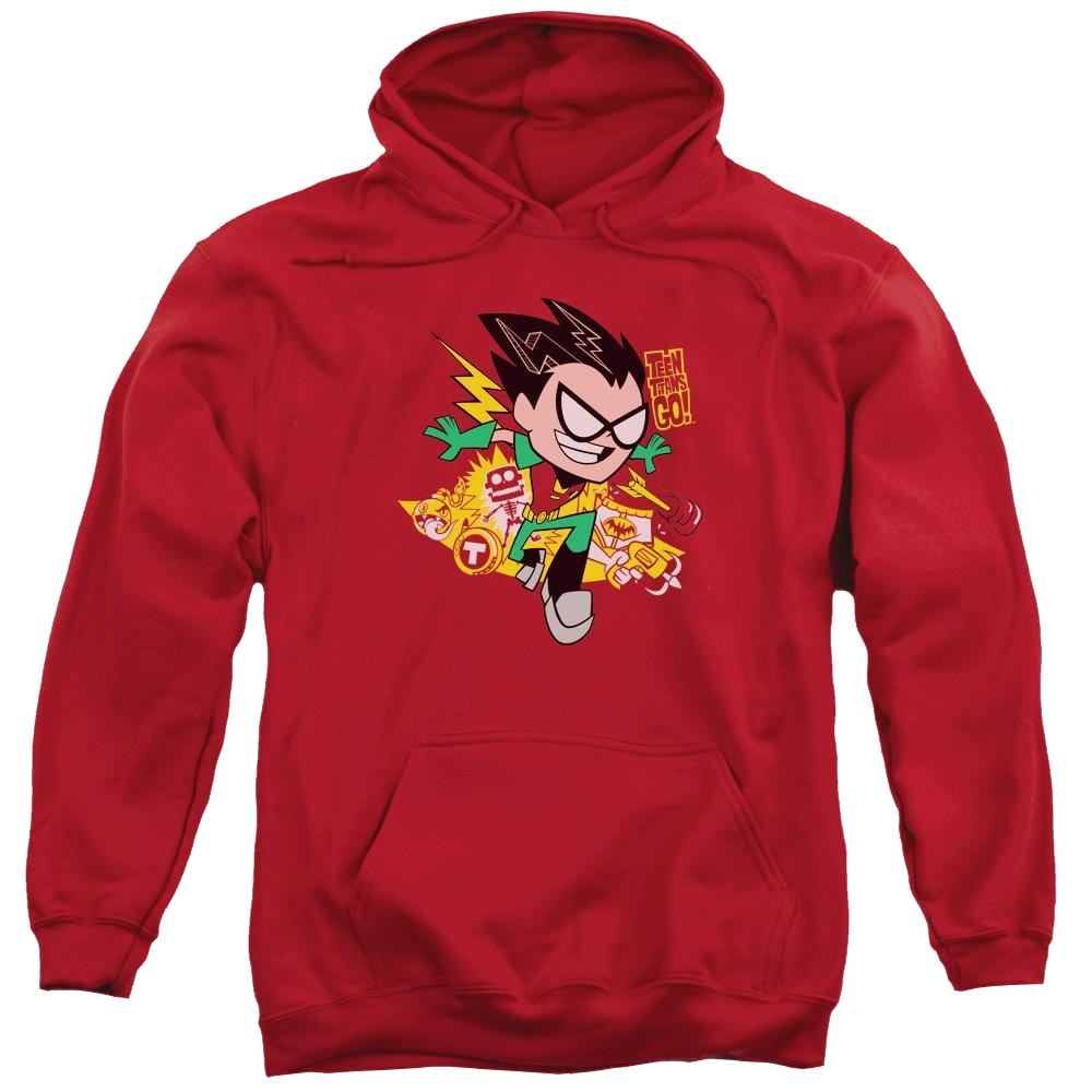 Teen Titans Go Robin Pullover Hoodie Pullover Hoodie Teen Titans Go!
