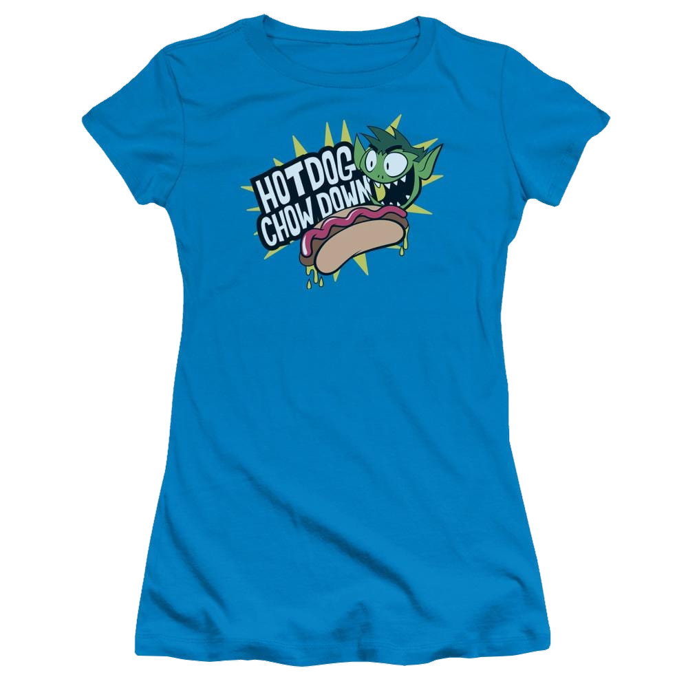 Teen Titans Go Chowdown Juniors T-Shirt Juniors T-Shirt Teen Titans Go!