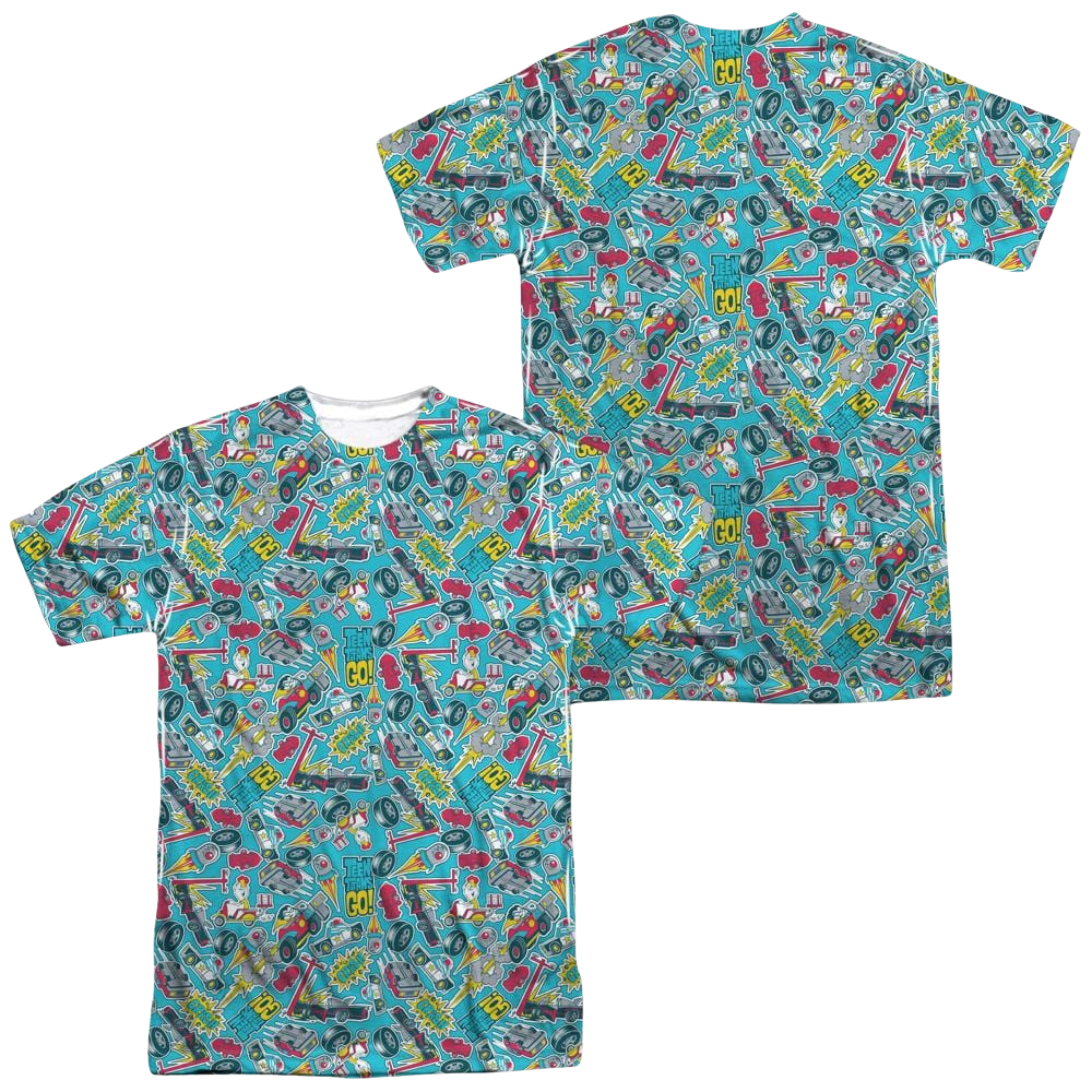 Teen Titans Go Pattern Men's All Over Print T-Shirt Men's All-Over Print T-Shirt Teen Titans Go!