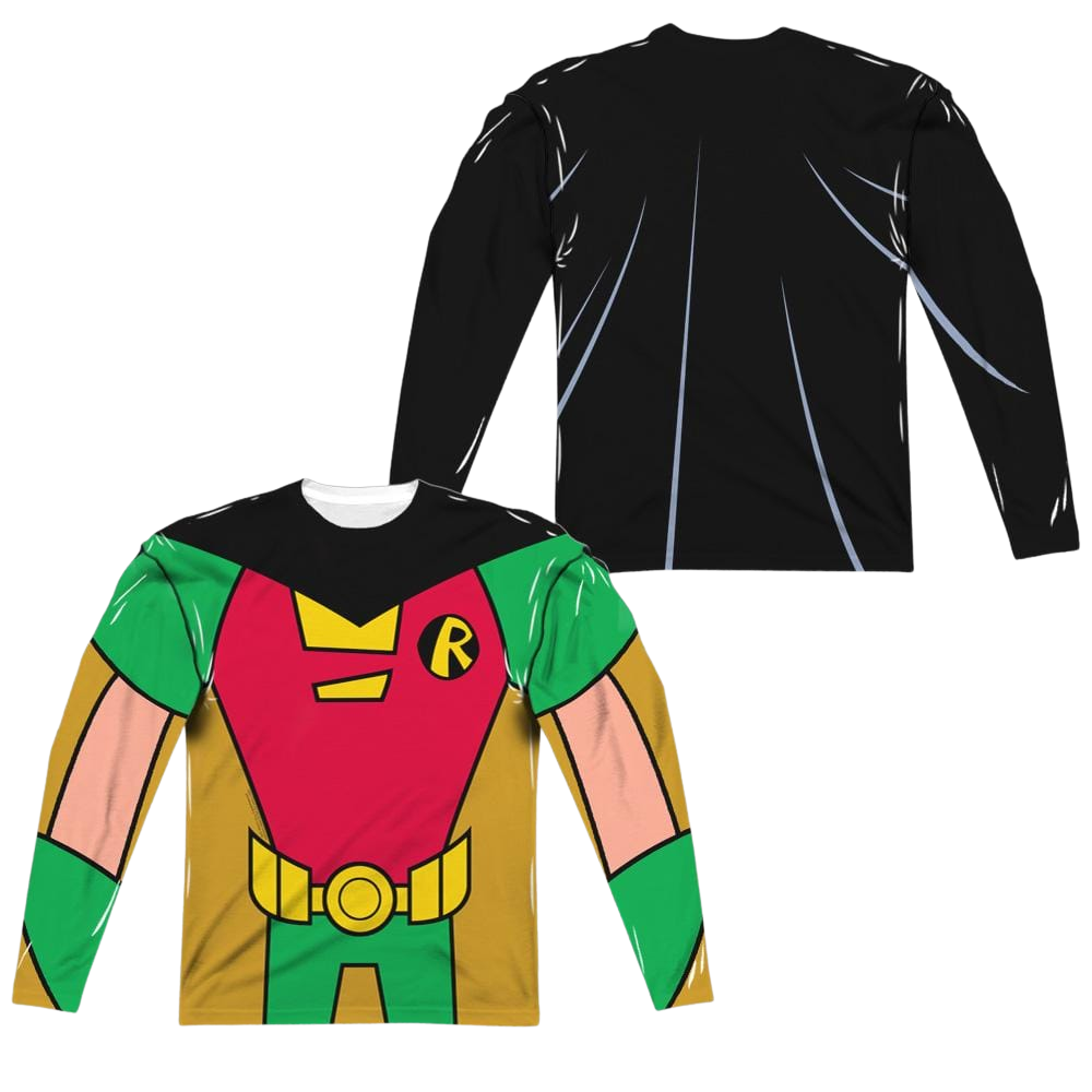 Teen Titans Go Robin Uniform Men's All-Over Print T-Shirt Men's All-Over Print Long Sleeve Teen Titans Go!