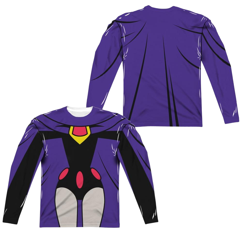 Teen Titans Go Raven Uniform Men's All-Over Print T-Shirt Men's All-Over Print Long Sleeve Teen Titans Go!