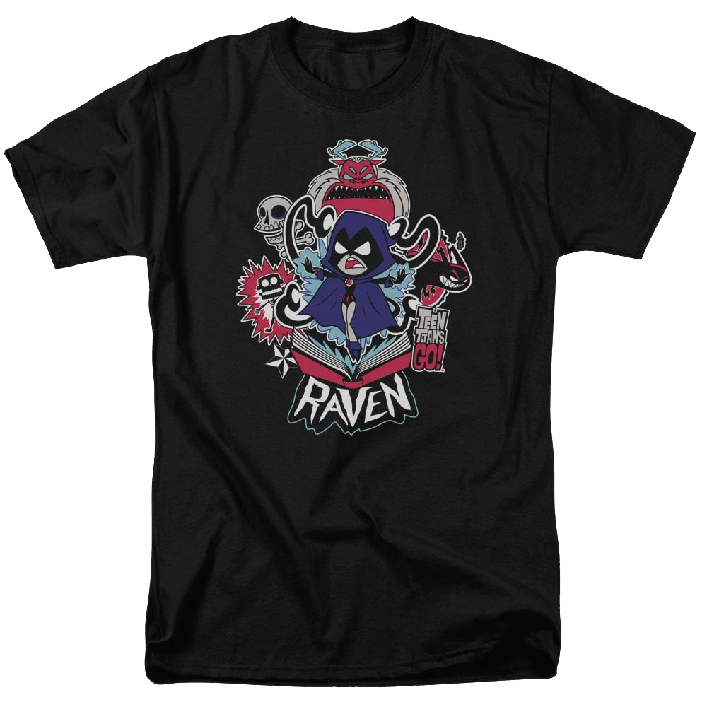 Teen Titans Go Raven Men's Regular Fit T-Shirt Men's Regular Fit T-Shirt Teen Titans Go!