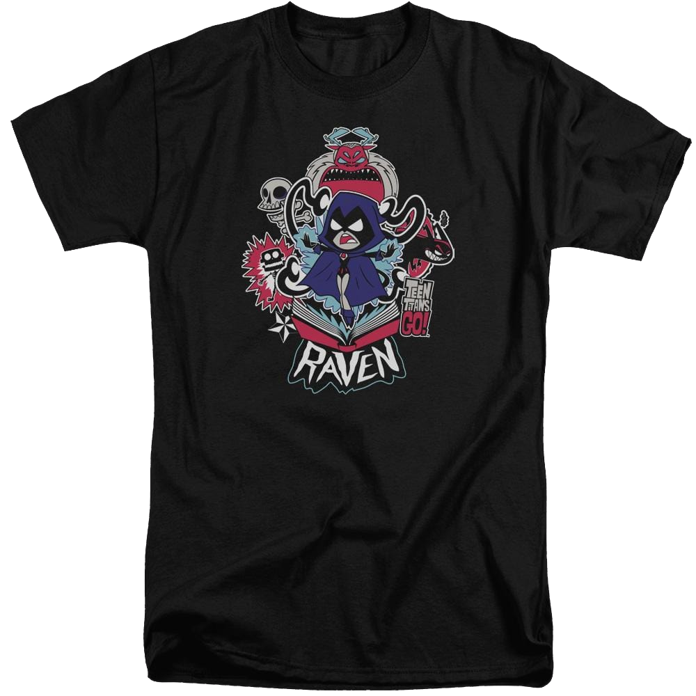 Teen Titans Go Raven Men's Tall Fit T-Shirt Men's Tall Fit T-Shirt Teen Titans Go!